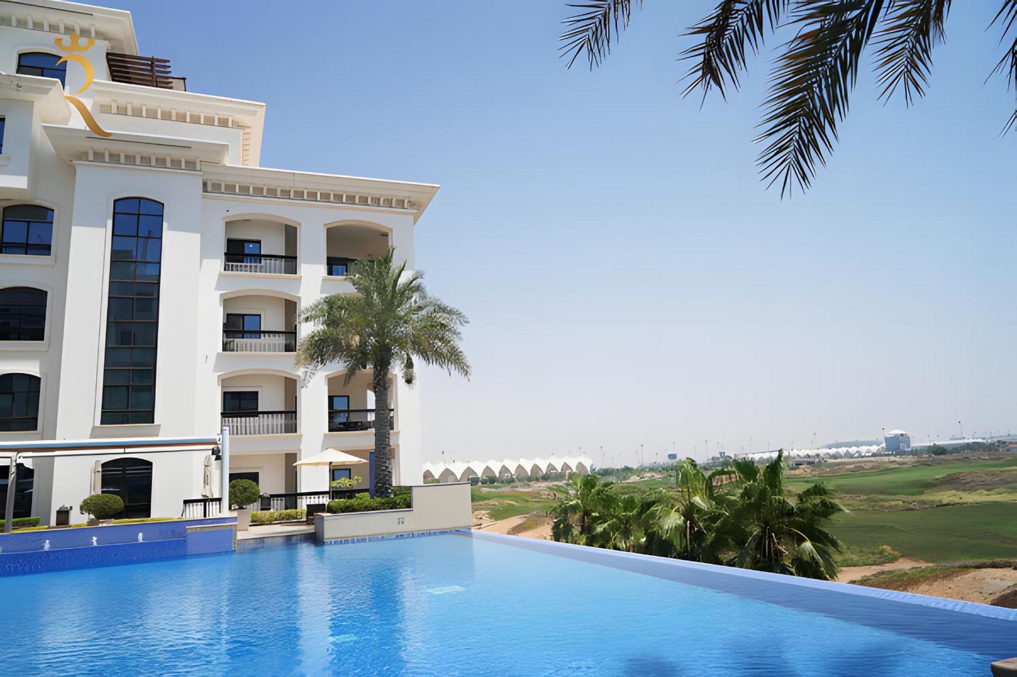 अपार्टमेंट Elegant 2br Golf View Oasis With Maids In Yas Island Abu Dhabi