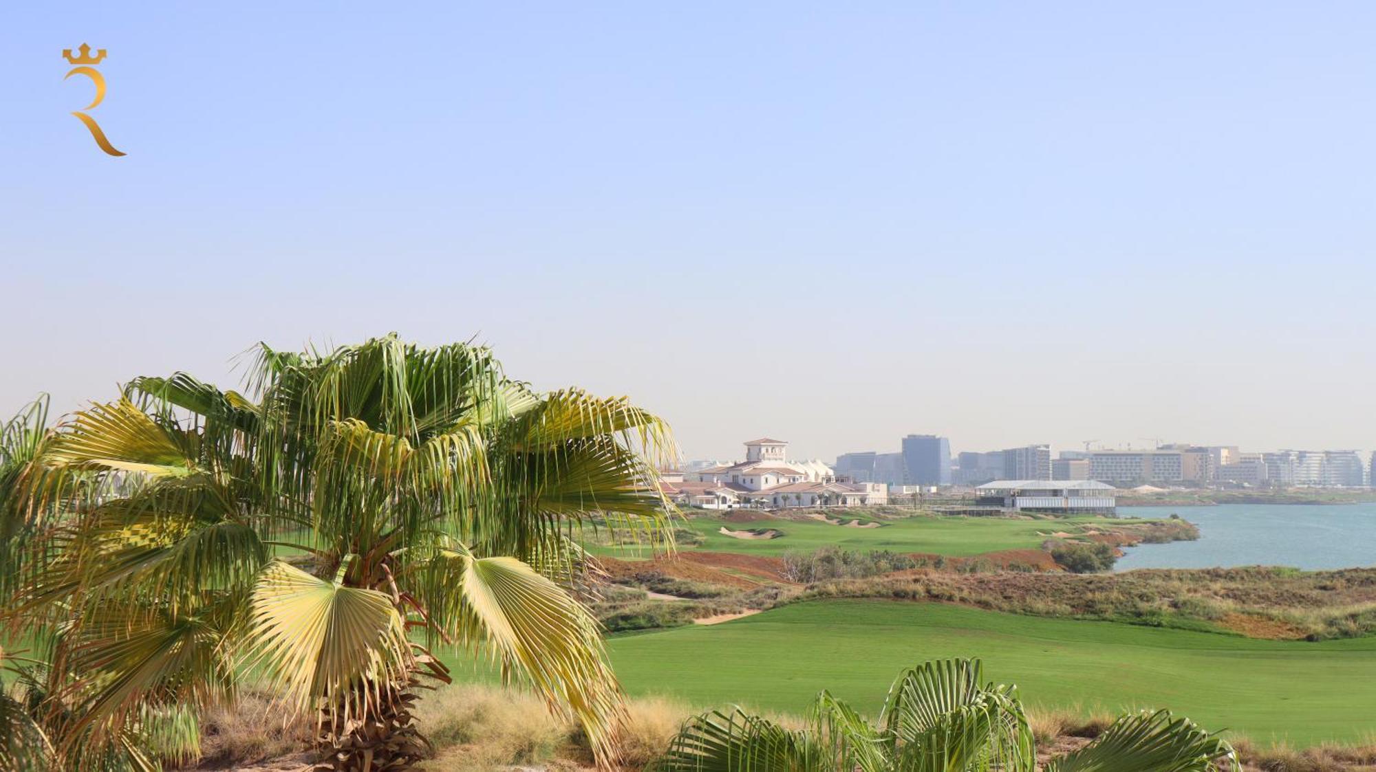 Elegant 2br Golf View Oasis With Maids In Yas Island *