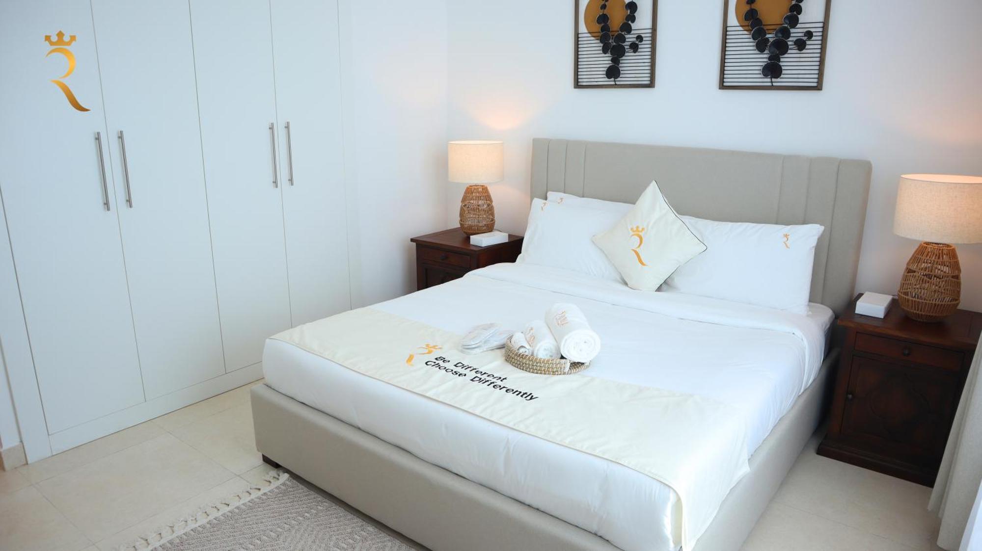 अपार्टमेंट Elegant 2br Golf View Oasis With Maids In Yas Island Abu Dhabi
